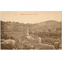 carte postale ancienne 84 CADENET. L'Eglise