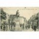 carte postale ancienne 84 CADENET. Place du Tambour d'Arcole et Coiffeur 1911