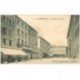 carte postale ancienne 84 CARPENTRAS. La Place du Palais 1914 Grand Café du Siècle et Hôtel Montblanc