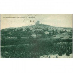 carte postale ancienne 84 CHATEAUNEUF-DU-PAPE. La Ville 1931