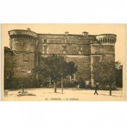 carte postale ancienne 84 GORDES. Le Château