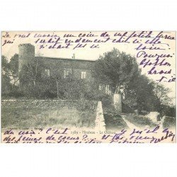 carte postale ancienne 84 MIRABEAU. Le Château 1904