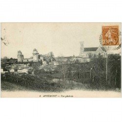 carte postale ancienne 85 APREMONT. Le Village 1928