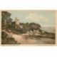 carte postale ancienne 85 ILE DE NOIRMOUTIER. Anse rouge et Tour Plantier 1951