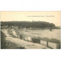 carte postale ancienne 85 ILE DE NOIRMOUTIER. Plage des Dames Vendée