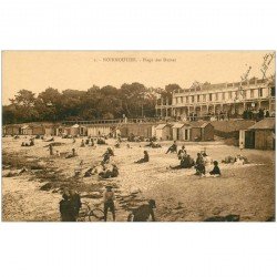 carte postale ancienne 85 ILE DE NOIRMOUTIER. Plage des Dames