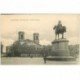 carte postale ancienne 85 LA ROCHE SUR YON. Statue Napoléon Place Armes
