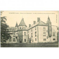 carte postale ancienne 85 LE BOUPERE. Château de la Pélissonnière