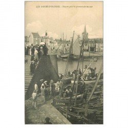 85 LES SABLES D'OLONNE. Départ pour la Promenade en Mer