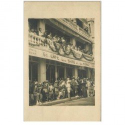 85 LES SABLES D'OLONNE. Grand Café des Bains et du Pierrot. Photo Carte Postale