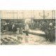 carte postale ancienne 85 LES SABLES D'OLONNE. La Criée vente de Poissons 1913. Métiers de la Mer