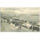 carte postale ancienne 85 LES SABLES D'OLONNE. La Plage 1904 Tampon Azema à Paris Rue Jeanne Arc