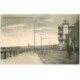 carte postale ancienne 85 LES SABLES D'OLONNE. Le Remblai avec Cycliste
