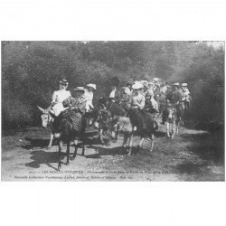 carte postale ancienne 85 LES SABLES D'OLONNE. Promenade Anes Forêt Pins de la Rudelière 1910