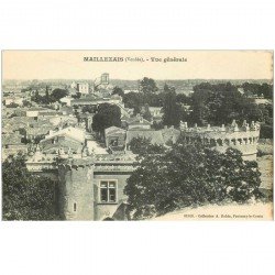 carte postale ancienne 85 MAILLEZAIS. La Ville