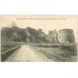 carte postale ancienne 85 MORTAGNE SUR SEVRE. Vieux Château et Manoir