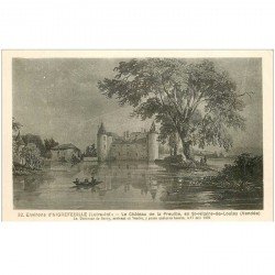 carte postale ancienne 85 SAINT HILAIRE DE LOULAY. Château de Preuille
