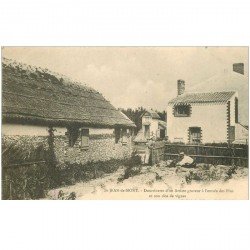 85 SAINT-JEAN-DE-MONTS. Dourrinette d'un Artiste graveur entrée des Pins et Clos de vignes vers 1900