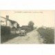 carte postale ancienne 85 SAINT LAURENT SUR SEVRE. Chemin de la Plage voiture décapotable