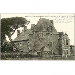 carte postale ancienne 85 SAINT SULPICE LE VERDON. Château de la Chabotterie
