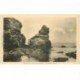carte postale ancienne 85 SION. Les Rochers sur les Cinq Pineaux petite animation
