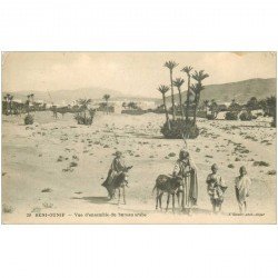 carte postale ancienne Algérie. BENI OUNIF. Vue du Bureau arabe avec nes