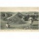 carte postale ancienne ALGERIE. Gourbi Arabe 1909