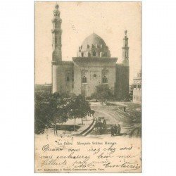 carte postale ancienne Egypte. LE CAIRE CAIRO. Mosquée Sultan Hassan 1903