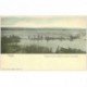 carte postale ancienne GABON. Pêcheurs dans les Rapides en face de Banzyville vers 1900