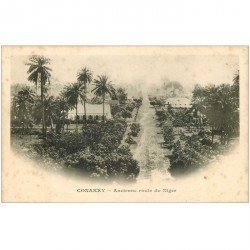 carte postale ancienne GUINEE. Conakry. Ancienne Route du Niger vers 1900