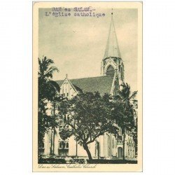 carte postale ancienne TANZANIE. Dar-es-Salaam Eglise Catholique