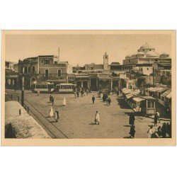 carte postale ancienne Tunisie. TUNIS. Bab Souïka