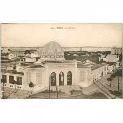 carte postale ancienne Tunisie. TUNIS. La Douane