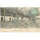 carte postale ancienne 02 MONS-EN-LAONNOIS. Les Creutes 1906