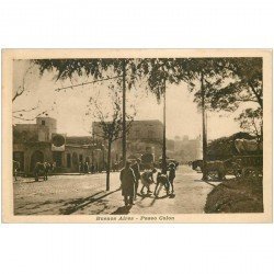 carte postale ancienne ARGENTINA. Buenos Aires. Paseo Colon