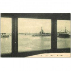 carte postale ancienne ARGENTINE. Buenos Aires. Entrada del Puerto Yacht Club