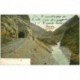 carte postale ancienne ARGENTINE. Tunel de Cacheuta 1907