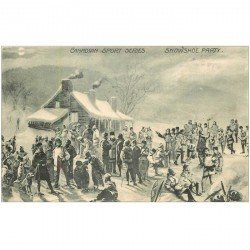 CANADA. Canadian Sport séries. Snowshoe party