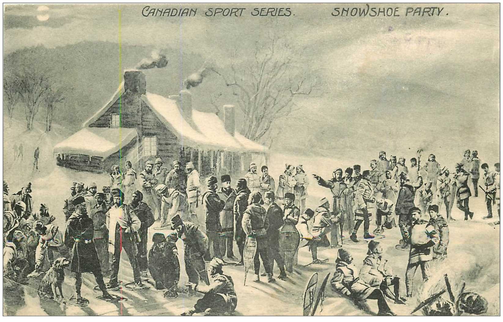 CANADA. Canadian Sport séries. Snowshoe party