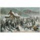 CANADA. Typical Canadian Winter Sports. Snowshoing the Rendez vous 1907