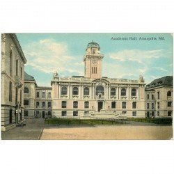 carte postale ancienne ANNAPOLIS. Academic Hall