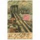 carte postale ancienne ETATS UNIS. New York. Brooklyn Bridge 1905