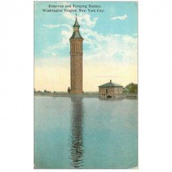 ETATS UNIS. New York. Reservoir and Pumping Station Washington Heights
