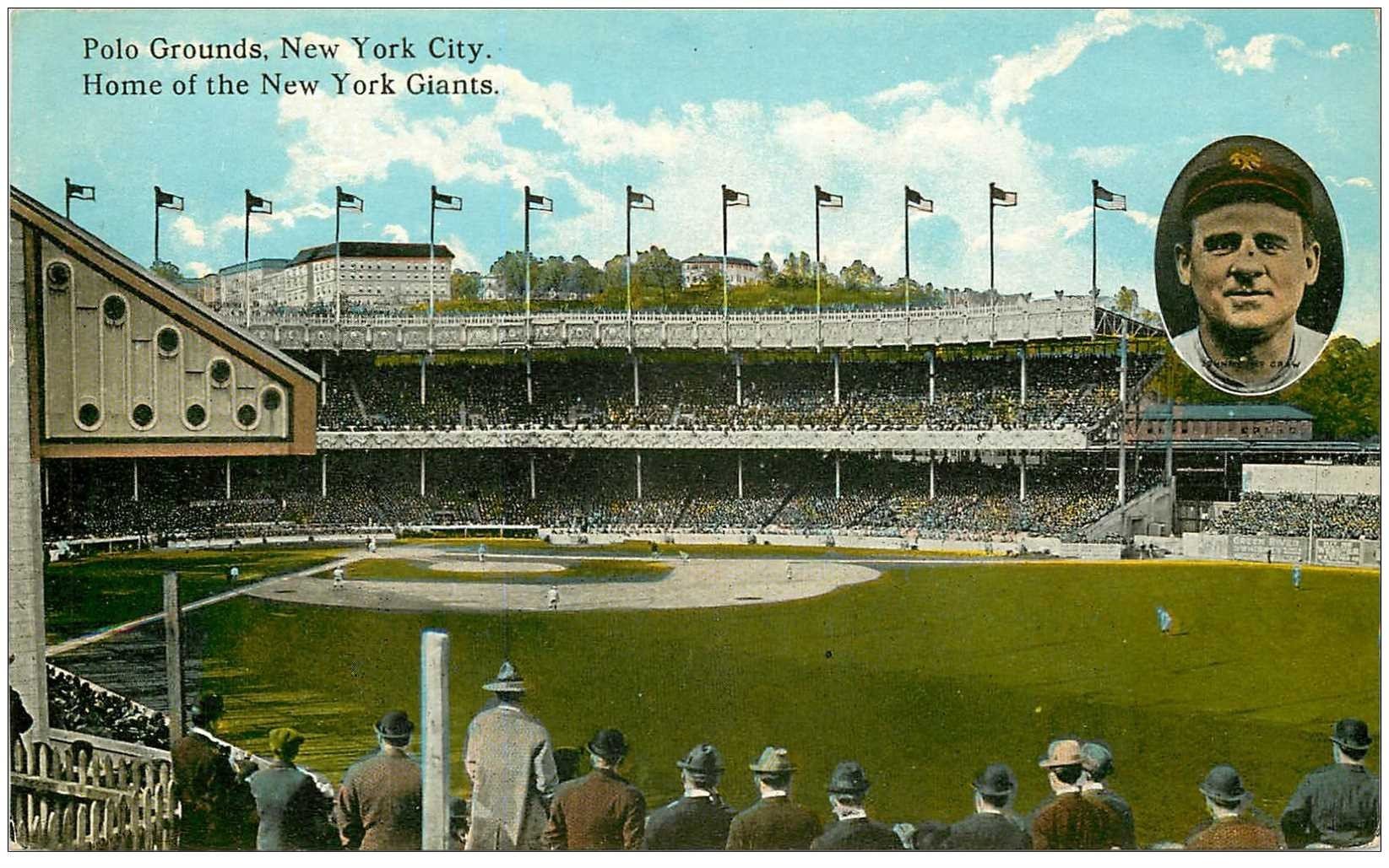 NEW YORK CITY. Polo Grounds Home of the New York Giants