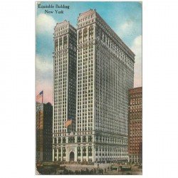 carte postale ancienne NEW YORK. Equitable Building 1919