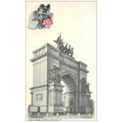 carte postale ancienne NEW YORK. Memorial Arch Prospect Park Brooklin