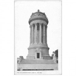 carte postale ancienne NEW YORK. Soldiers Sailors Monument