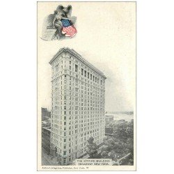 carte postale ancienne NEW YORK. The Empire Building Broadway