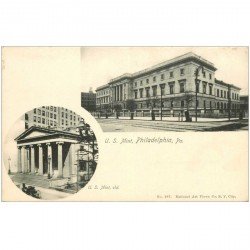 carte postale ancienne PHILADELPHIA. U.S Mint
