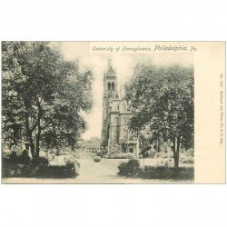 carte postale ancienne PHILADELPHIA. University of Pennsylvania